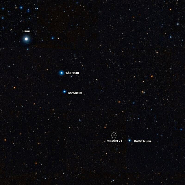 מסייר 74 - הגלקסיה הספירלית NGC 628