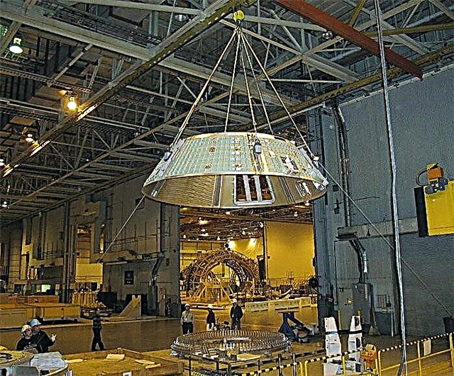 Orion Pathfinderi 1. sõiduki jaoks on vaja minna 3 keevitust