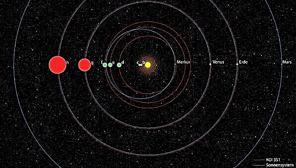 Tweede planetair systeem zoals het onze ontdekt