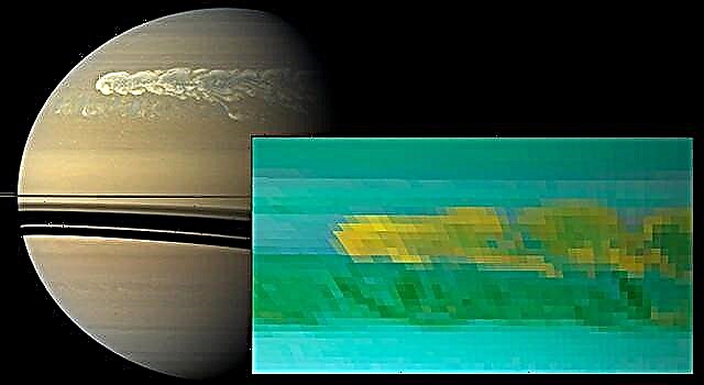 Масивна буря разкрива вода дълбоко в атмосферата на Сатурн