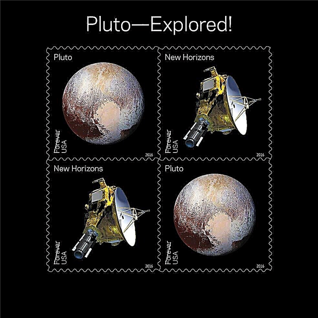 Pluto on tutkittu, tässä on postimerkkejä sen todistamiseksi