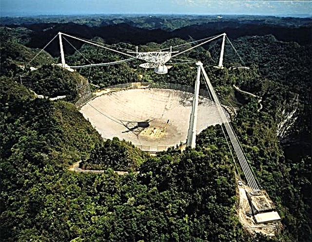 Arecibo-Observatorium, das nach einem Erdbeben im Notfall repariert wird, verursacht Schäden