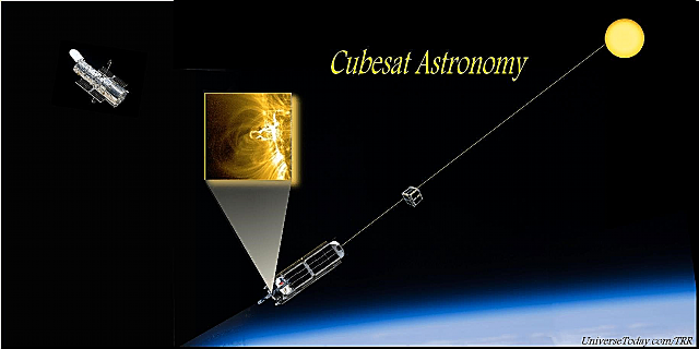 Faire de l'astronomie Cubesats