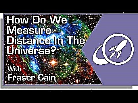 Kā mēs izmērām attālumu Visumā?