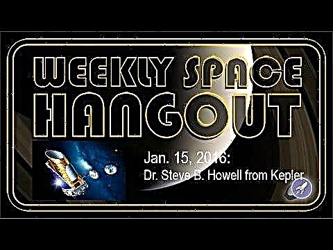 جلسة Hangout الفضائية الأسبوعية - 15 يناير 2016: د. ستيف ب. هاول من كبلر