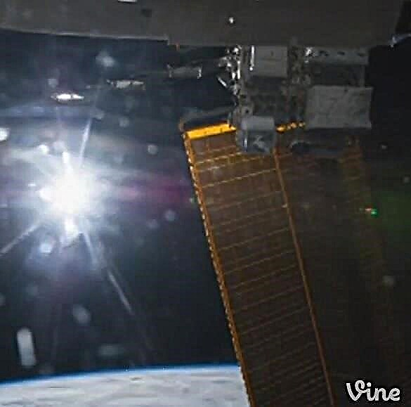 Hipnotícese: el sol nunca se pone en el primer video de Vine desde el espacio