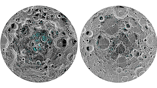 Putekļi no jūsu Mēness kolonijas plāniem. Pie Mēness stabiem noteikti ir ledus.