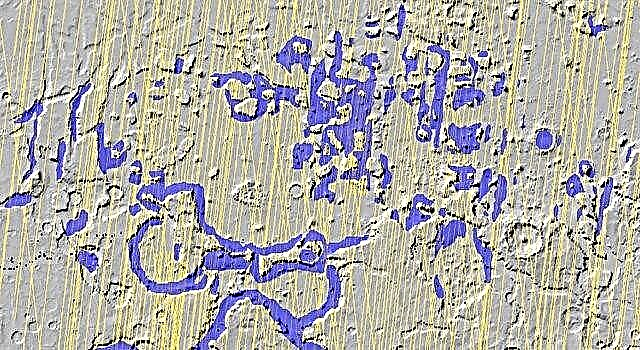 MRO Radar Maps Uitgebreide ondergrondse Martian Ice