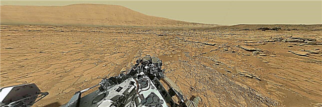 Nieuw gigantisch 4 miljard pixelpanorama van de Curiosity Rover