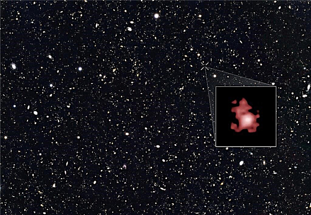 Най-отдалечената галактика, виждана някога от телескоп Хъбъл