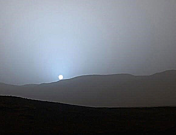 Co odlišuje západy slunce od Marsu?
