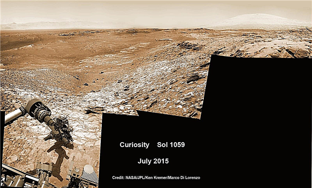 Цікавість виявляє Марс-Рок, як ніколи раніше, встановлює дриль-кампанію