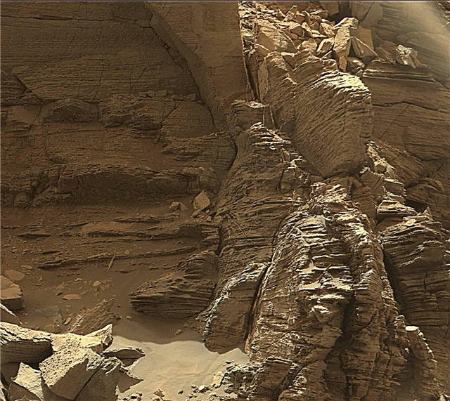 Novas imagens impressionantes de Marte do Curiosity Rover