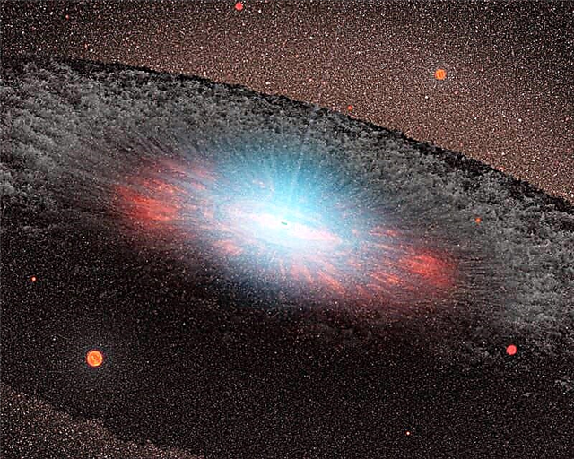 Das Schwarze Loch der Milchstraße knabbert an supergekochtem Gas