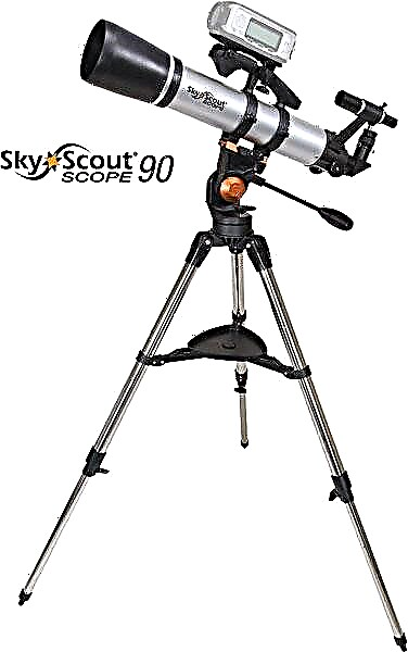 Test du Celestron SkyScout Scope 90