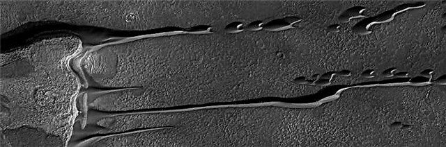 Marte Mesas despojado de areia, formando dunas: imagens surpreendentes do HiRISE