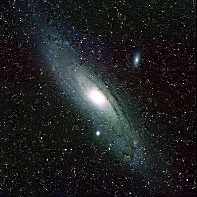 ¿Dónde está el disco grueso de M31?