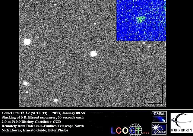 Nuevo cometa descubierto durante el evento 'Stargazing Live'
