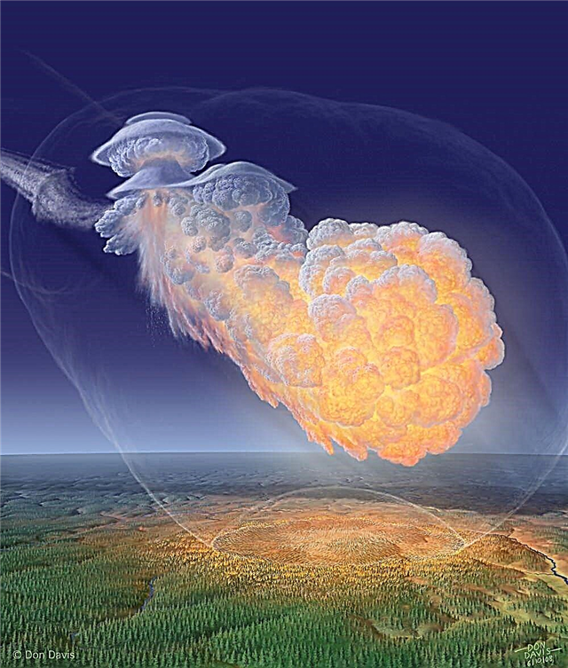 Là quả cầu lửa Tunguska là một quả bom hóa học sao chổi?