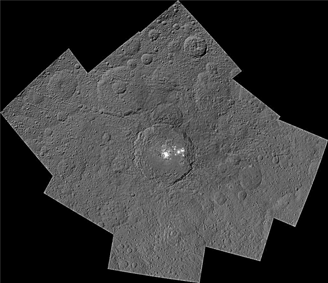 Dawn begint een steile afdaling naar de meest oogverblindende baan van Ceres