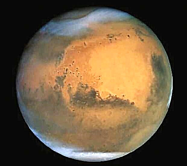 كم يبلغ حجم كوكب المريخ؟