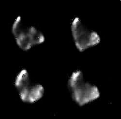 Das Dreieck, das an der Erde vorbeiging: Asteroid 2002 NY40