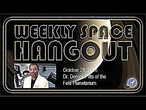 Weekly Space Hangout - 28 oktober 2016: Dr. Derrick Pitts från Fels Planetarium
