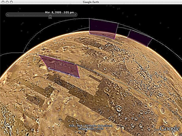 Google Earth maintenant «en direct de Mars»