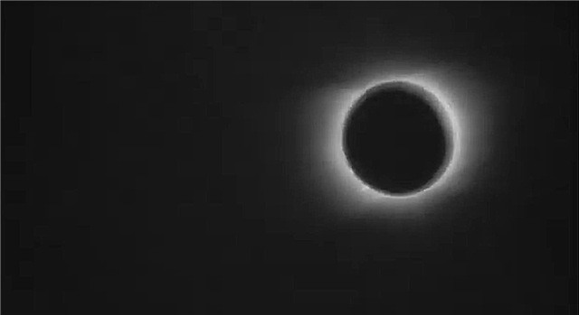 Der erste Film einer totalen Sonnenfinsternis - im Jahr 1900 - wurde gerade entdeckt und restauriert
