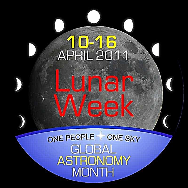 Глобальная лунная неделя - с 10 по 16 апреля 2011 г.