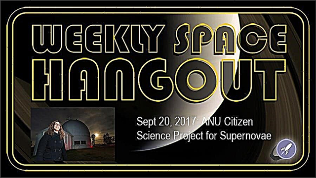 Hangout hebdomadaire sur l'espace - 20 septembre 2017: ANU Citizen Science Project for Supernovae