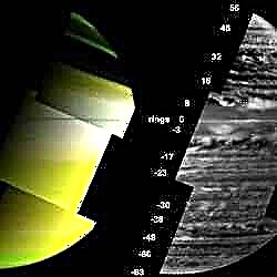 Nuages ​​dynamiques profonds de Saturne