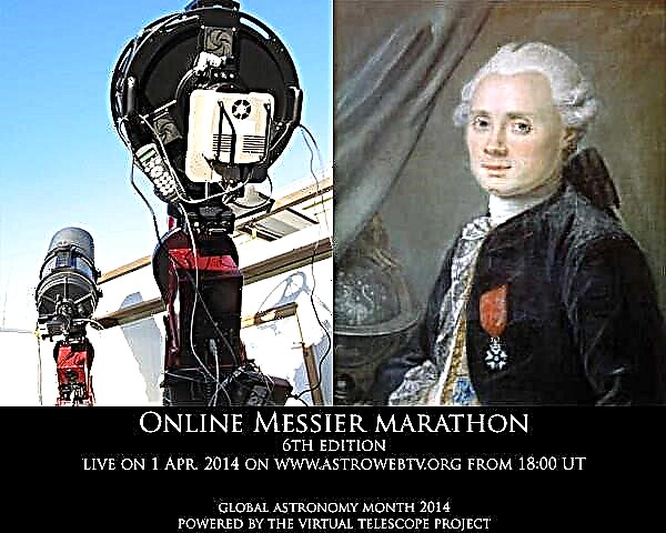 Vier het begin van de wereldwijde astronomiemaand met een online messier marathon