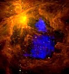 A nebulosa de Órion vista em raios-X