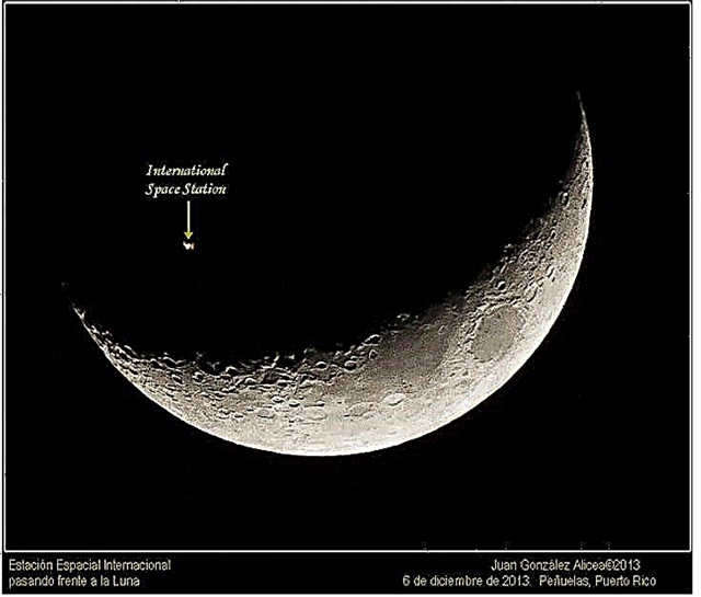 Astrophoto: สถานีอวกาศบนดวงจันทร์