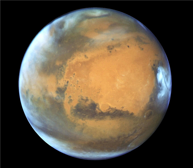 Martiaanse wolken kunnen beginnen met meteoorsporen door de atmosfeer