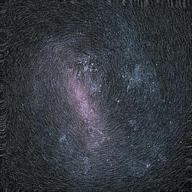 Un bonus de la publication de données Gaia: la rotation du grand nuage magellanique