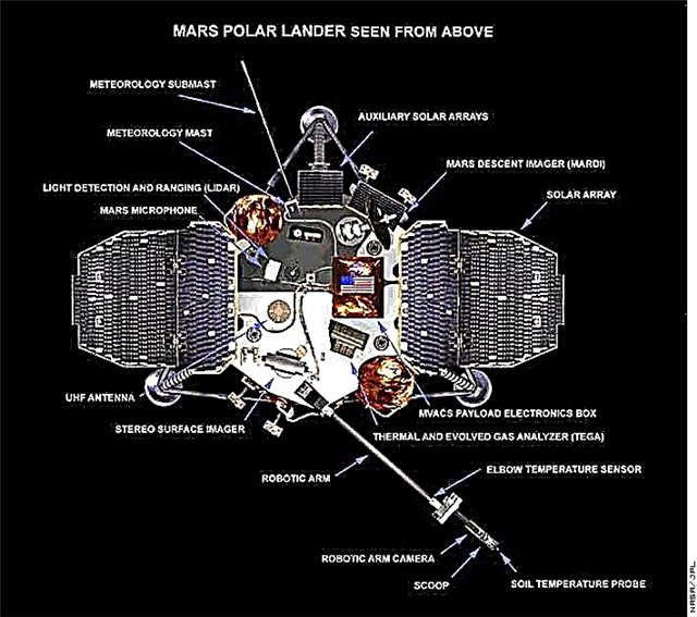 Ajuda para encontrar o Mars Polar Lander