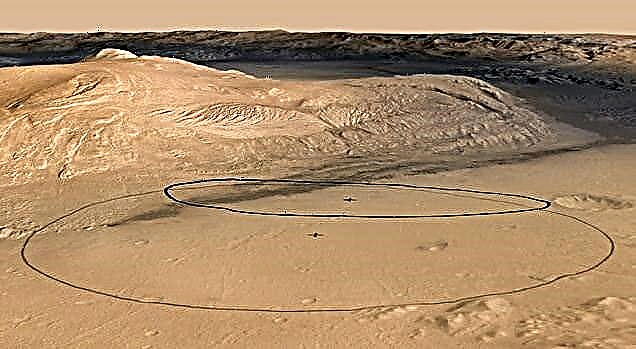 Ingegneri in grado di restringere l'ellisse di atterraggio per Curiosity Rover