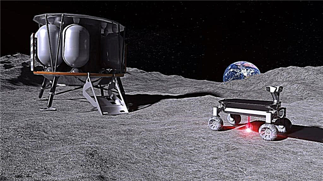 القمر: ذوبان قمر القمر مع أشعة الليزر لبناء الهياكل على القمر