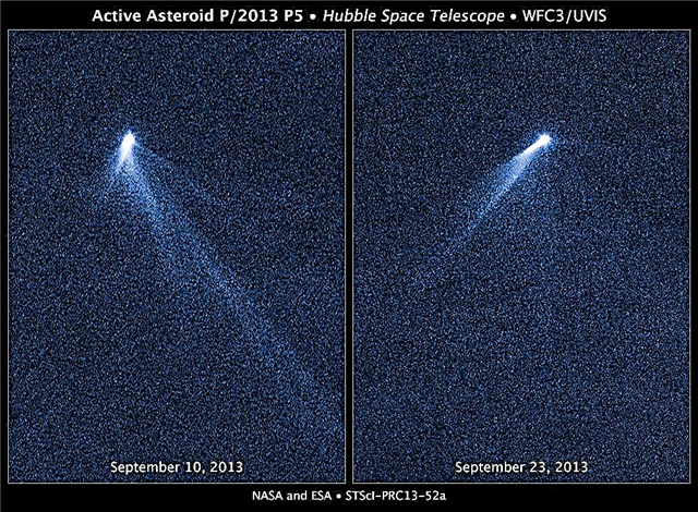 Un astéroïde "bizarre" a six queues et jette des trucs dans l'espace