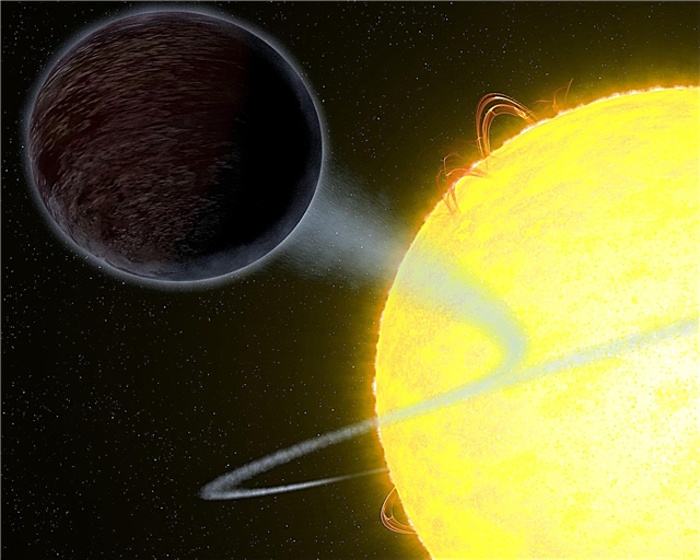 Hubble Spots Pitch Black Hot Jupiter que "come luz" - Space Magazine
