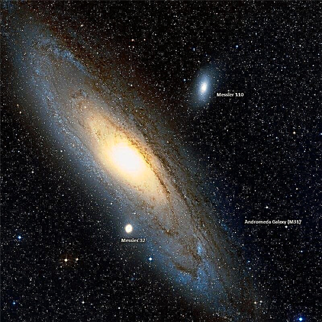 Messier 31 - Beobachtung von Andromeda (M31)