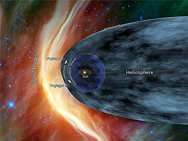 Voyager 1 Breaking Through the Grences of Solar System