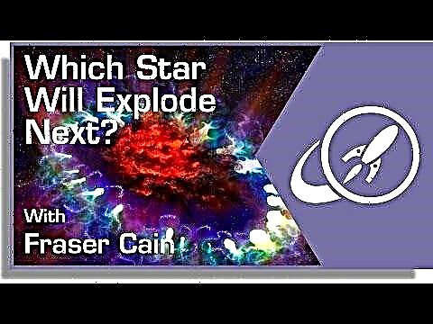 Qual estrela explodirá a seguir?