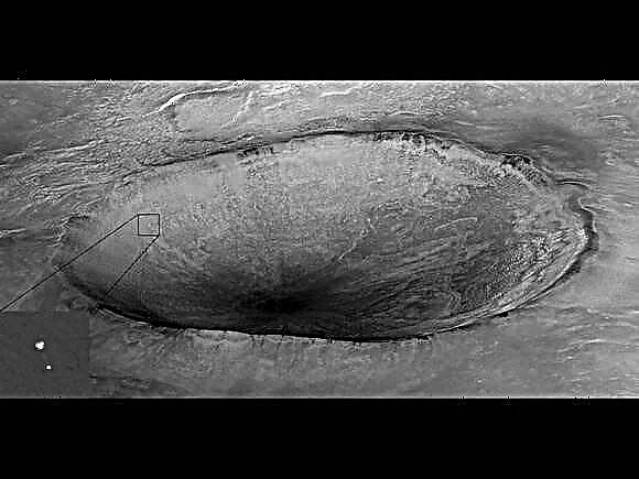 Otra maravilla de HiRISE: la imagen de descenso completo