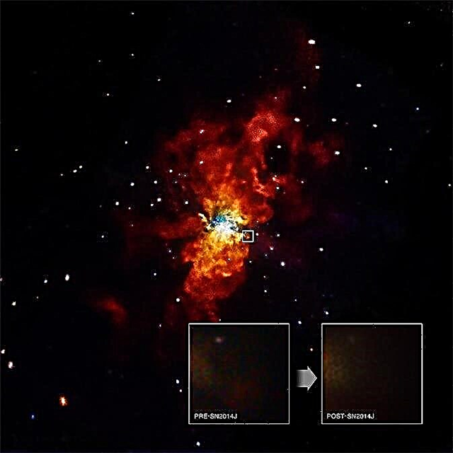 Kas sukėlė žvaigždžių sprogimą 2014J? NASA teleskopas ieško įkalčių
