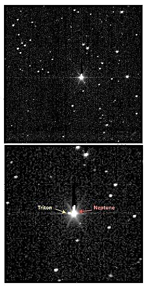New Horizons Spots Neptunuksen Moon Triton