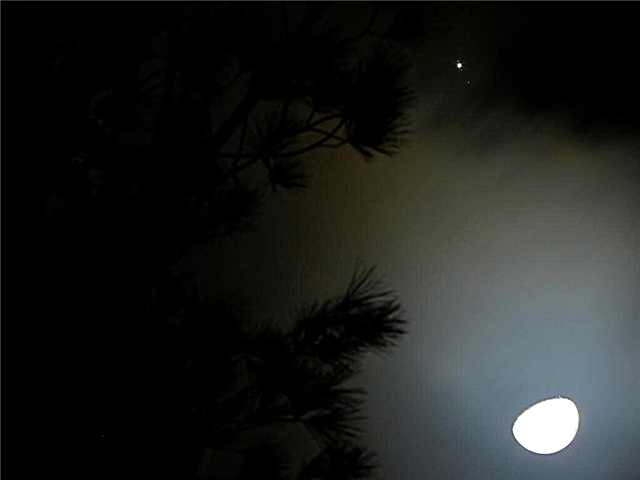 Astrofotod: Jupiter ja Kuu konjunktsioon
