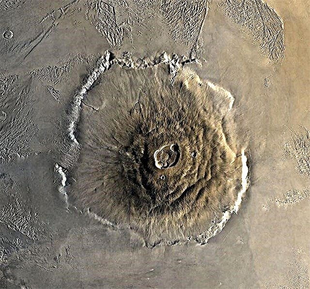 Volcanes en Marte